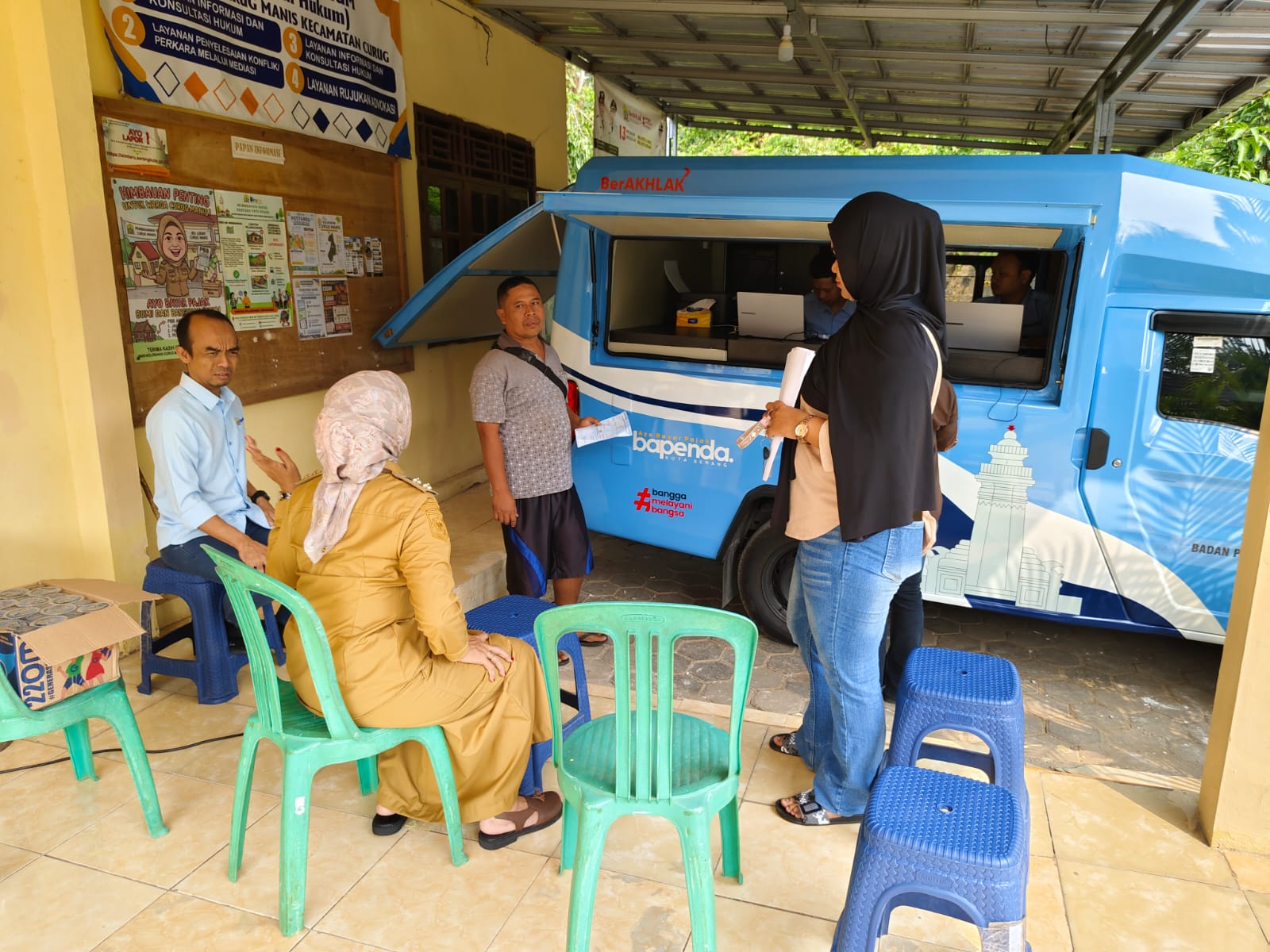 Tingkatkan Layanan Publik, Kelurahan Curug Manis Gelar Verifikasi BPJS PBI dan Layanan PBB Keliling